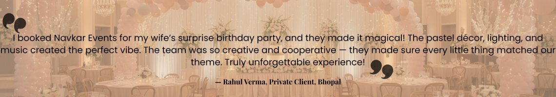Best Event Management Company in Bhopal | Event Planners in Bhopal